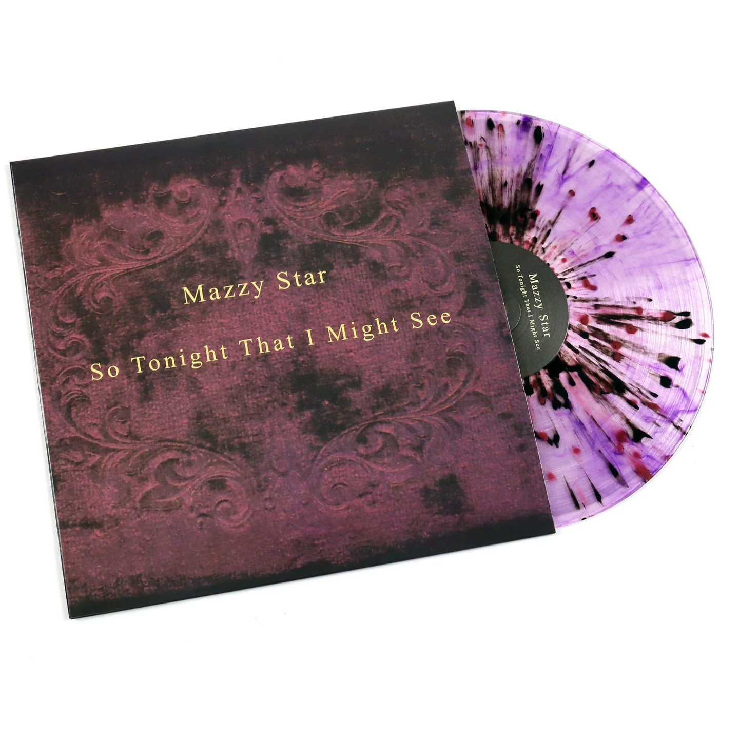 MAZZY STAR - So Tonight That I Might See LP (RSD Essentials) (Violet Smoke w/ Purple & Black Splatter)