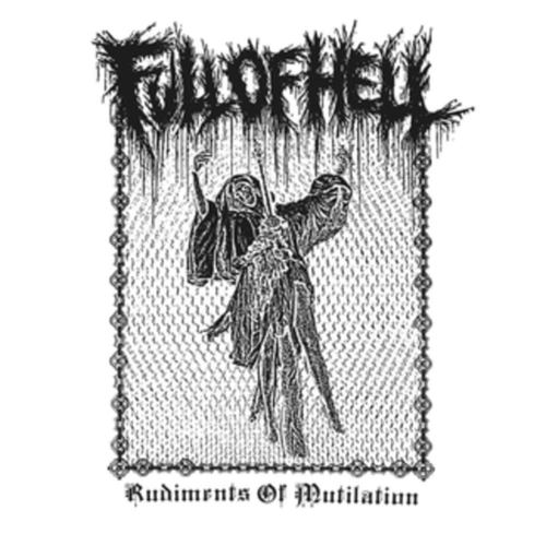 FULL OF HELL - Rudiments of Mutilation LP ClearBlack vinyl