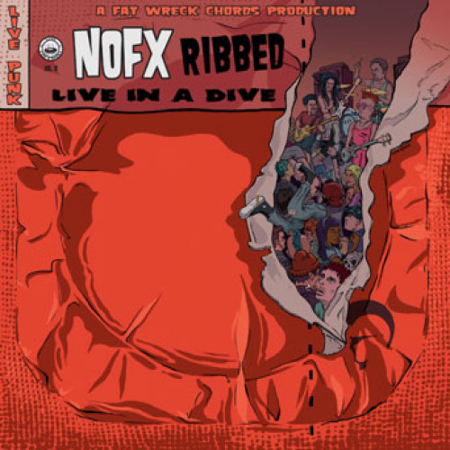 NOFX - Ribbed Live In A Dive LP