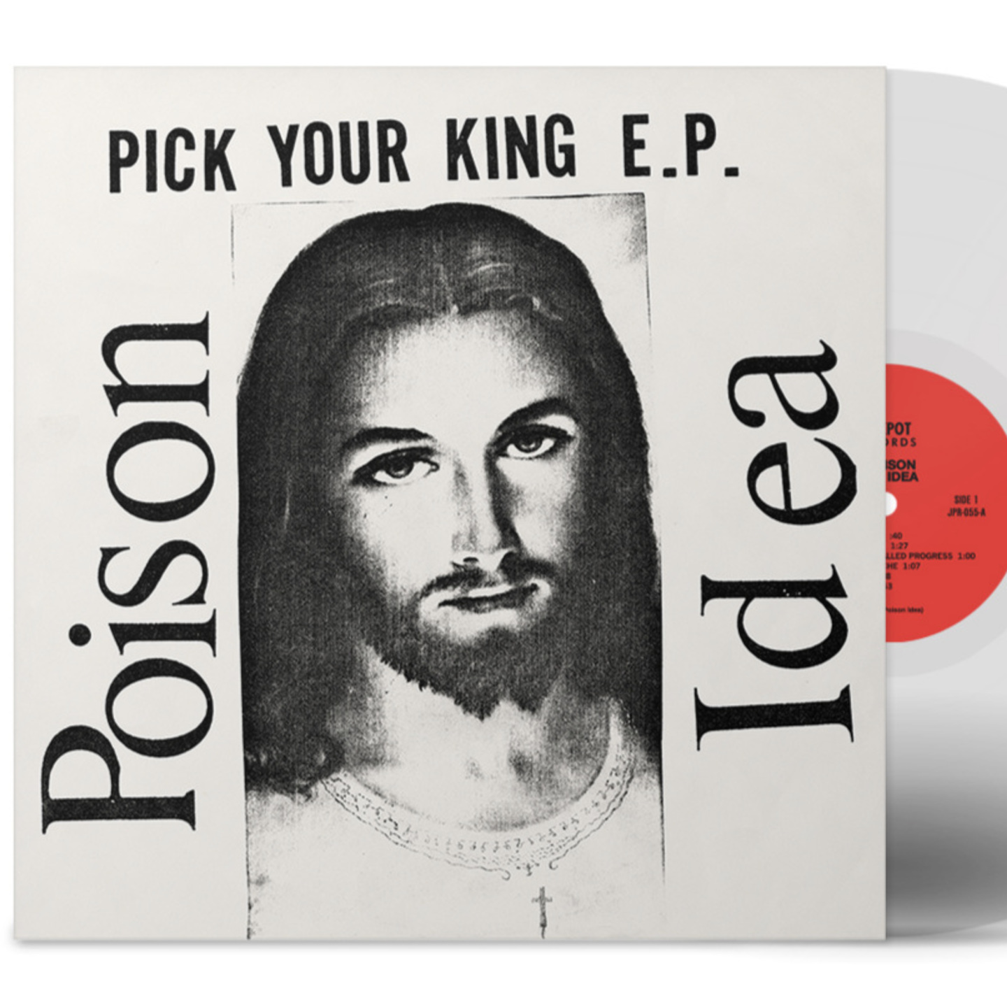 POISON IDEA - Pick Your King 12 Clear Vinyl