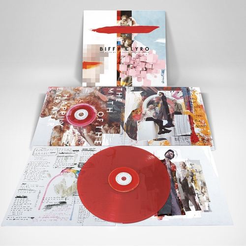 BIFFY CLYRO - The Myth Of Happily Ever After LP+CD Red Vinyl