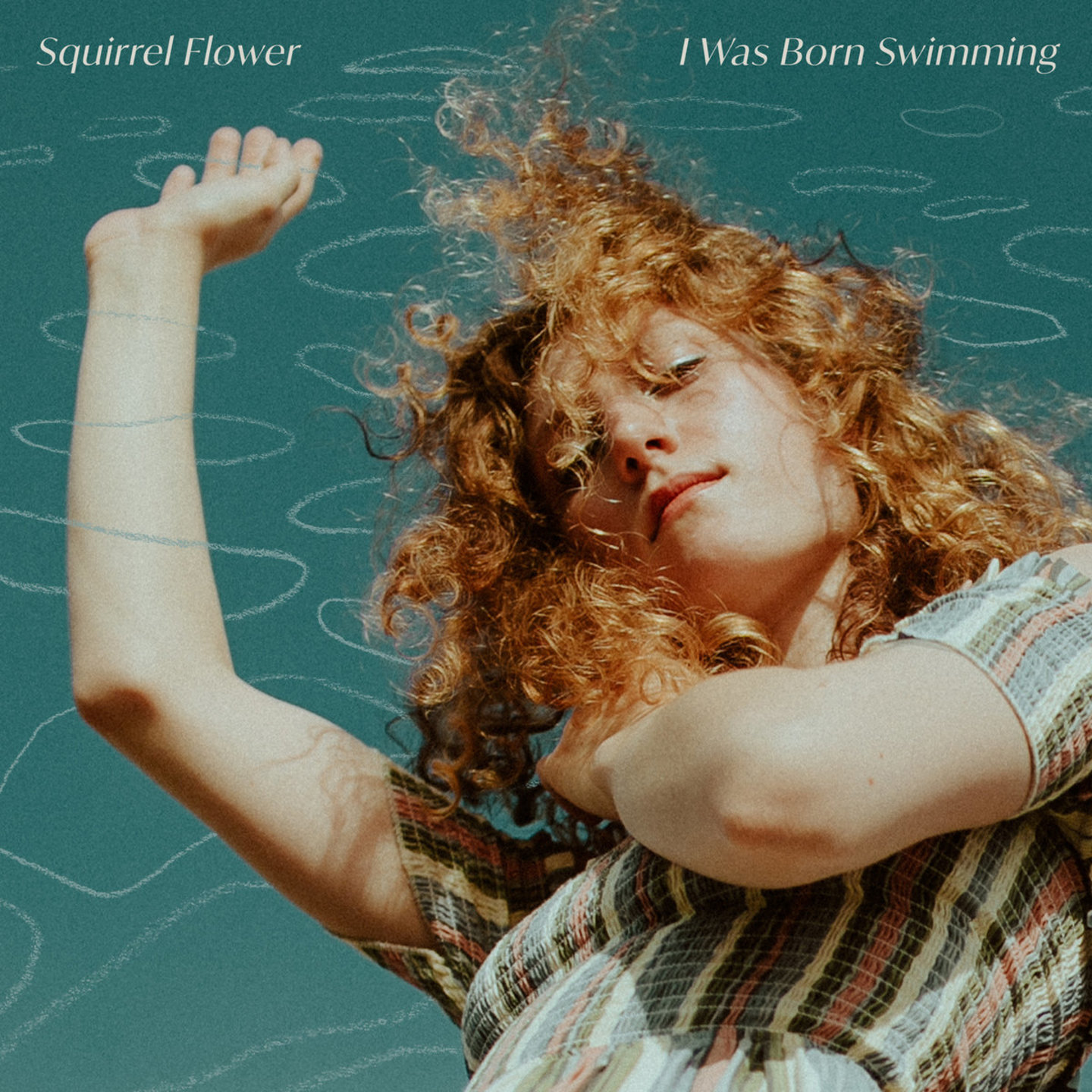 SQUIRREL FLOWER - I Was Born Swimming LP Rust & Blue Vinyl