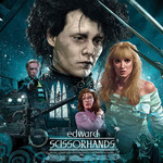 DANNY ELFMAN - Edward Scissorhands 30th Anniversary Deluxe Original Motion Picture Soundtrack LP Blue Vinyl