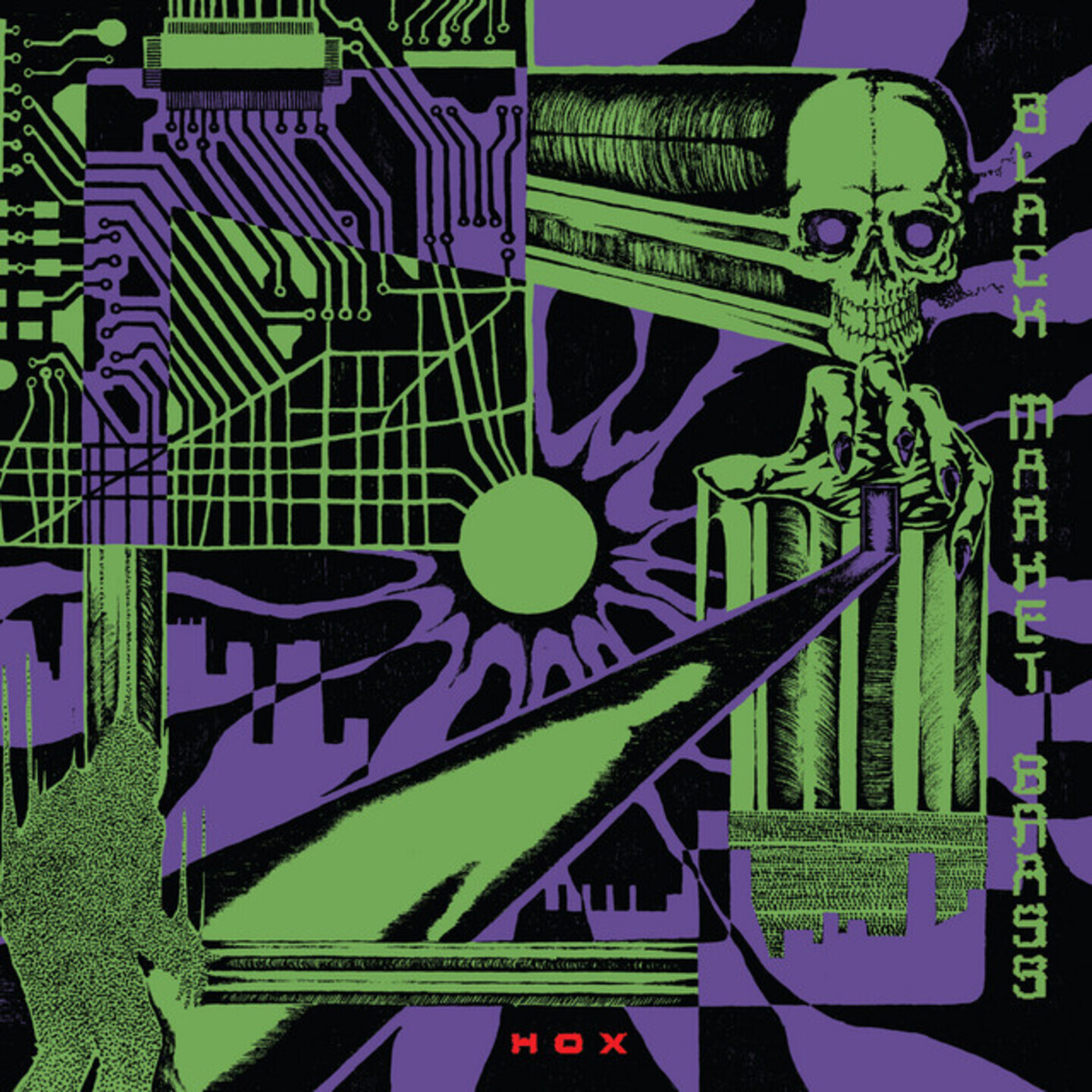 BLACK MARKET BRASS - Hox LP (Antifreeze Green vinyl)