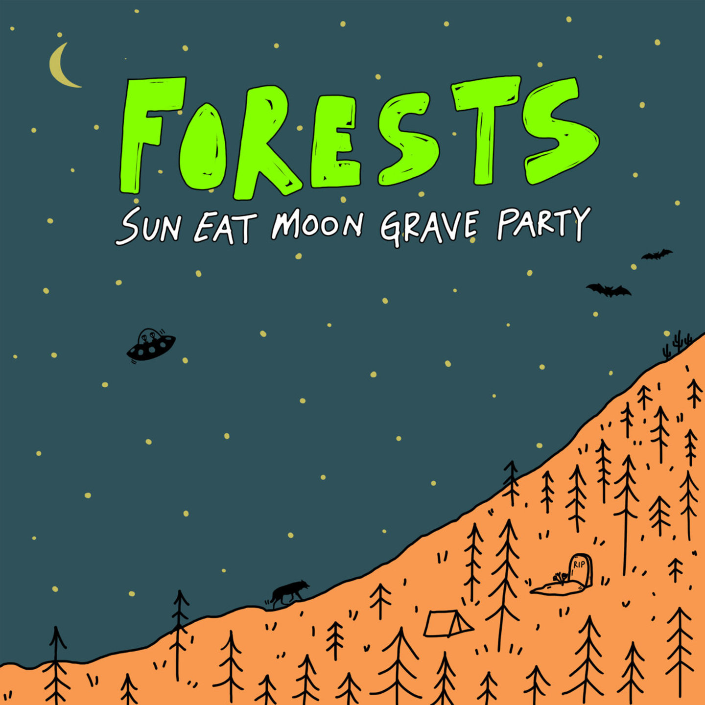 FORESTS - Sun Eat Moon Grave Party LP