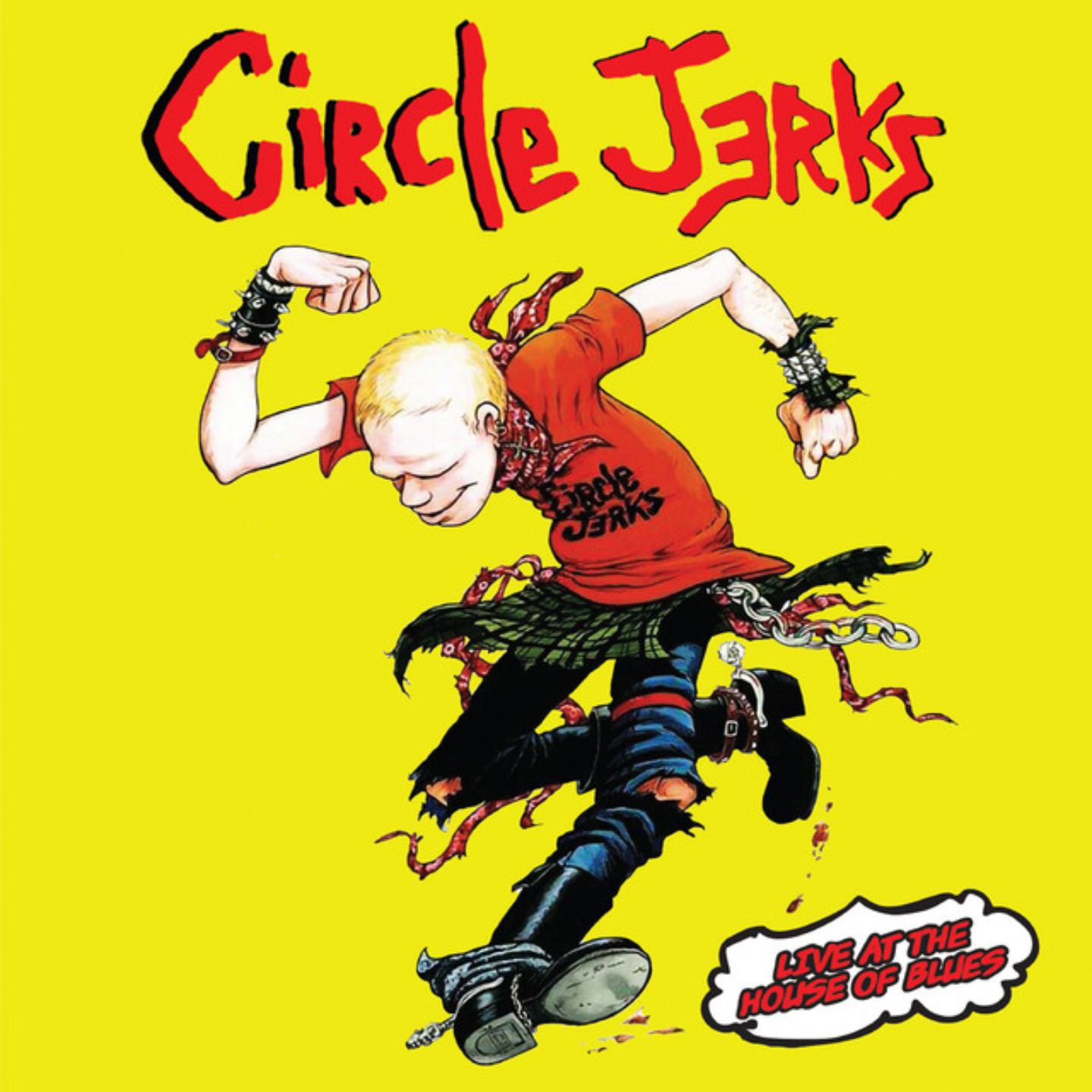 CIRCLE JERKS - Live At The House Of Blues 2xLP Red Vinyl