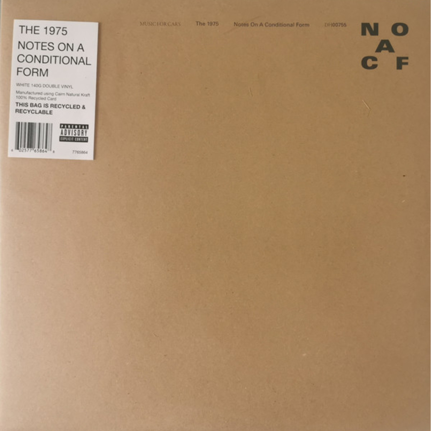 1975, THE - Notes On A Conditional Form 2xLP (Clear Vinyl)