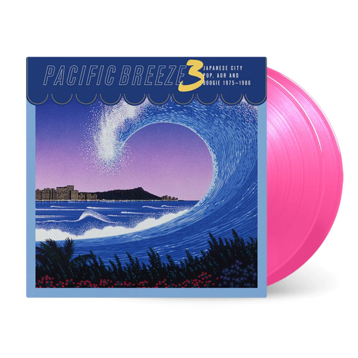 VA - Pacific Breeze 3 Japanese City Pop, AOR & Boogie 1975-1987 2xLP Twilight Sunset Pink Vinyl