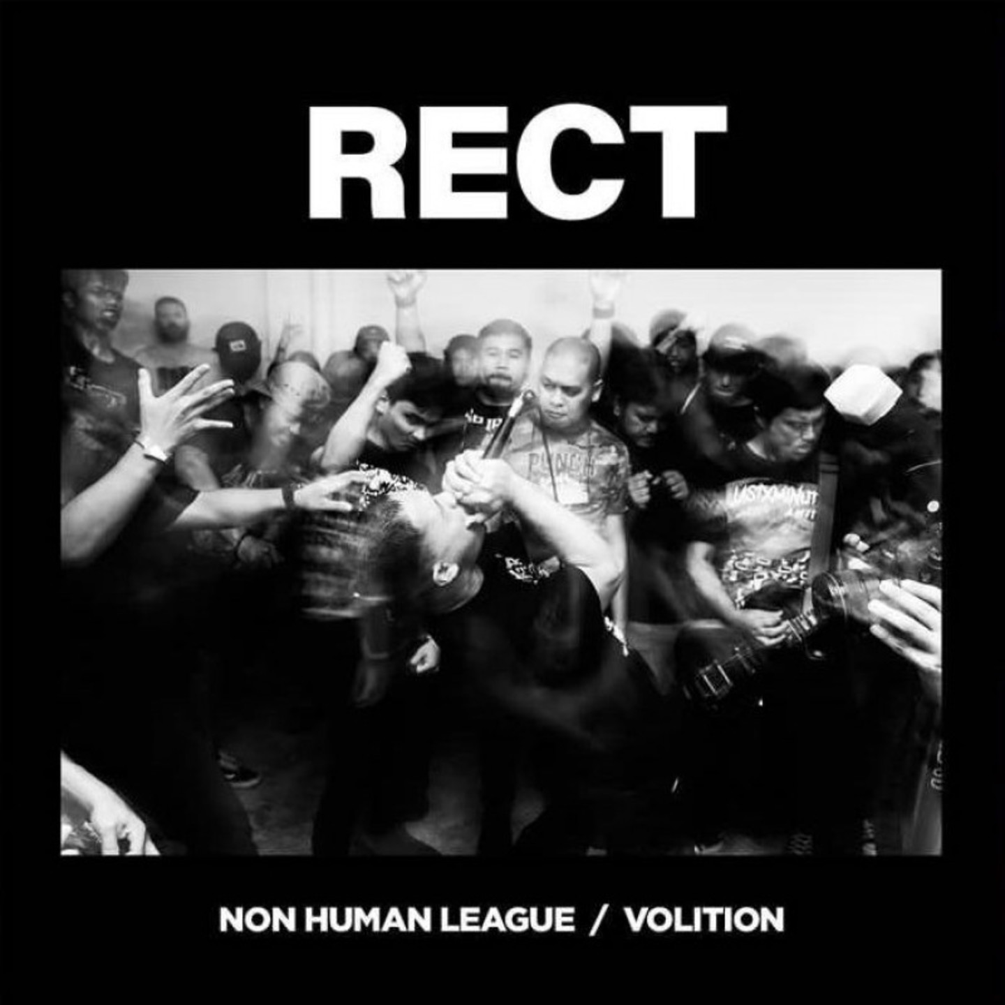RECT - Non Human League / Volition LP (Blue vinyl)