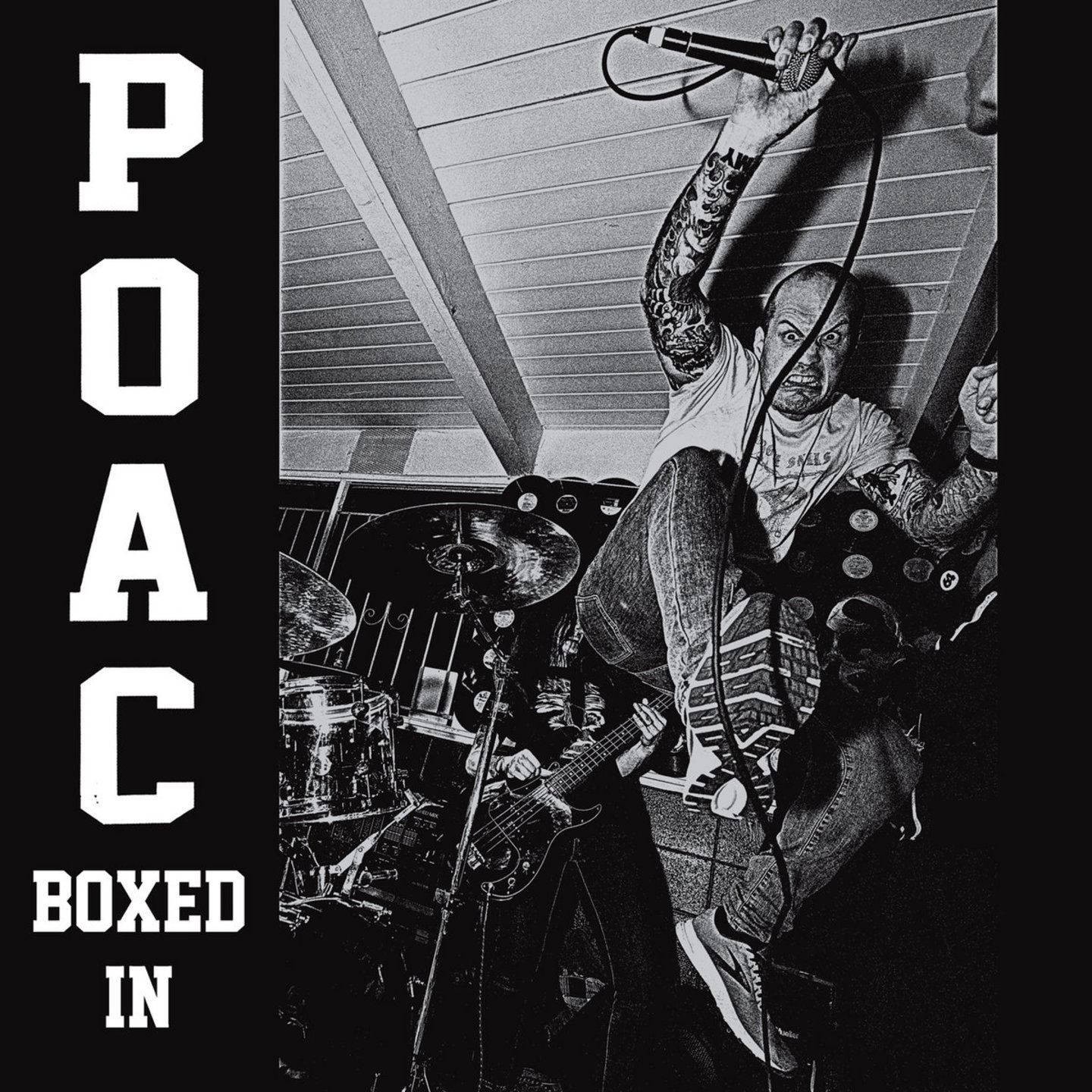 PLANET ON A CHAIN (P.O.A.C) - Boxed In LP (Orange vinyl)