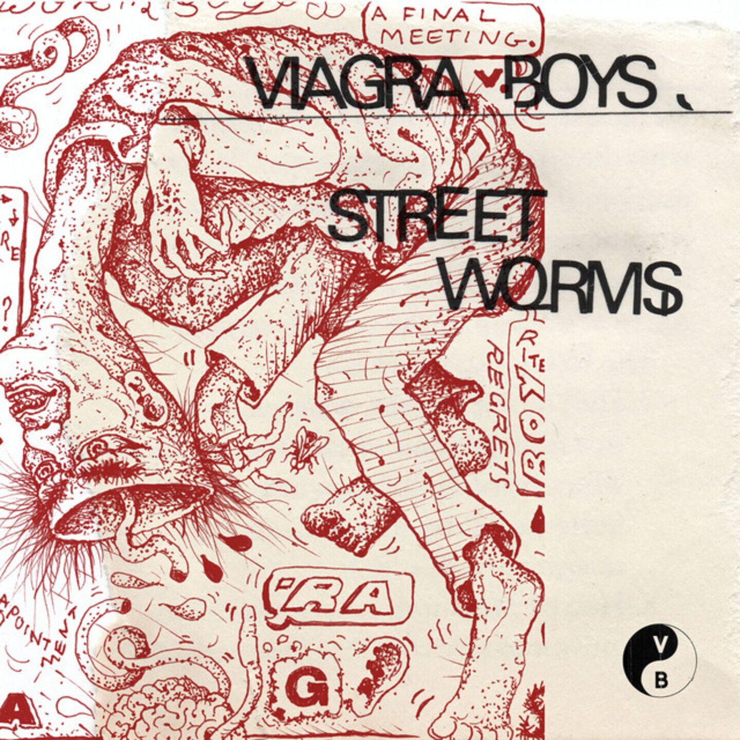 VIAGRA BOYS - Street Worms LP (Clear Vinyl)