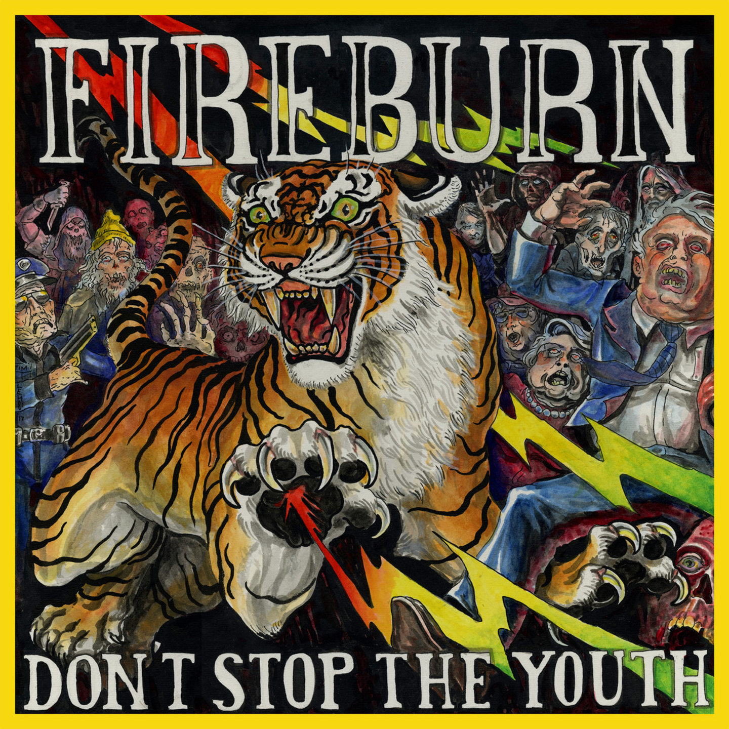 FIREBURN - Dont Stop The Youth 12 Clear vinyl