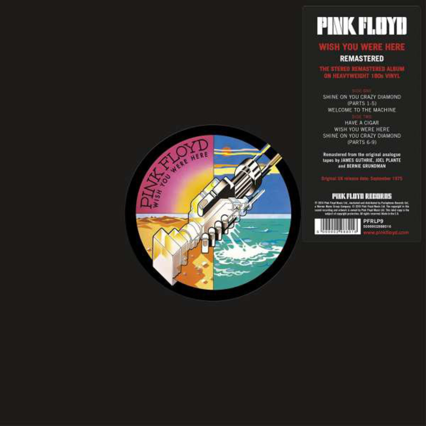 PINK FLOYD - Wish You Were Here LP 180gram vinyl