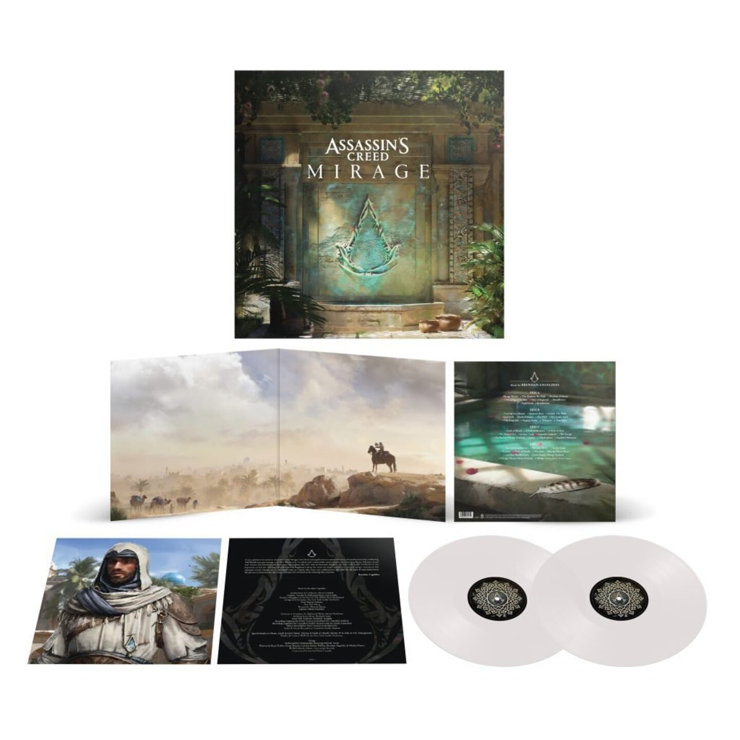 BRENDAN ANGELIDES - Assasin's Creed Mirage OST 2xLP (Silk White vinyl)
