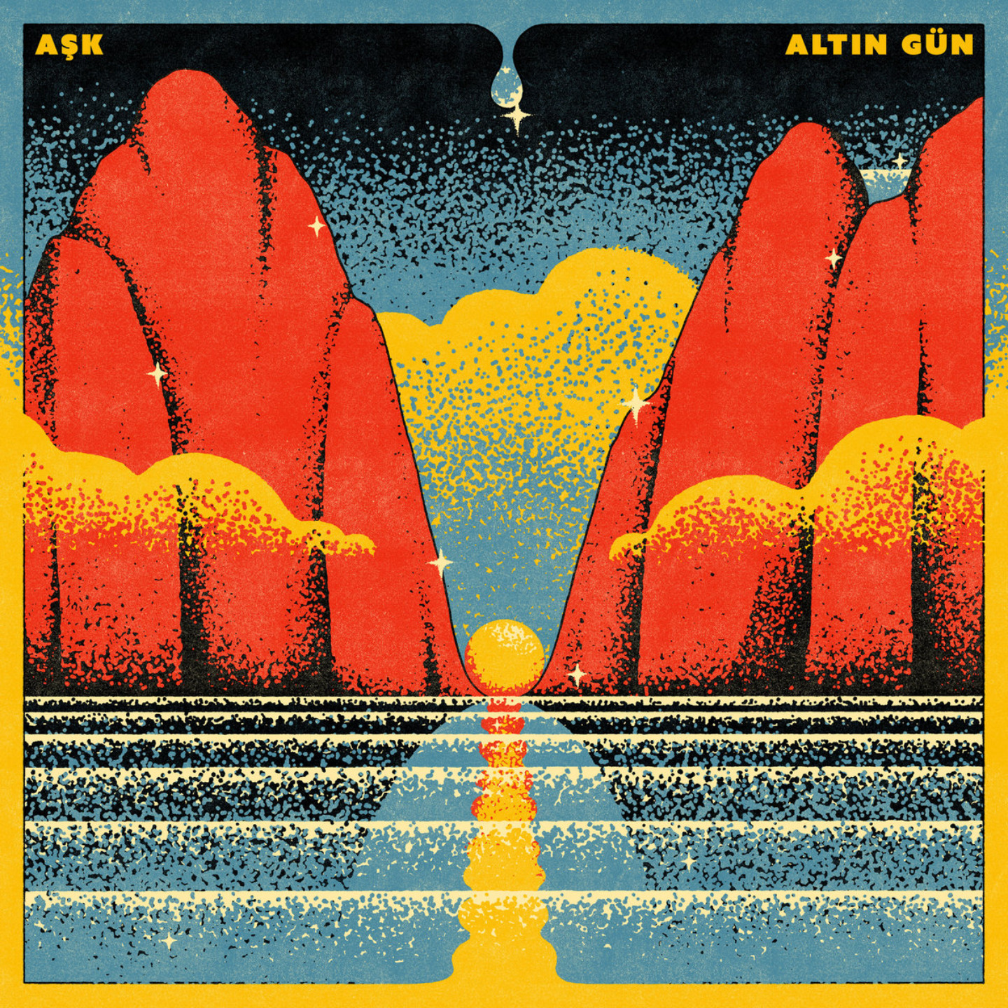ALTIN GUN - Ask LP Ghostly Orange vinyl