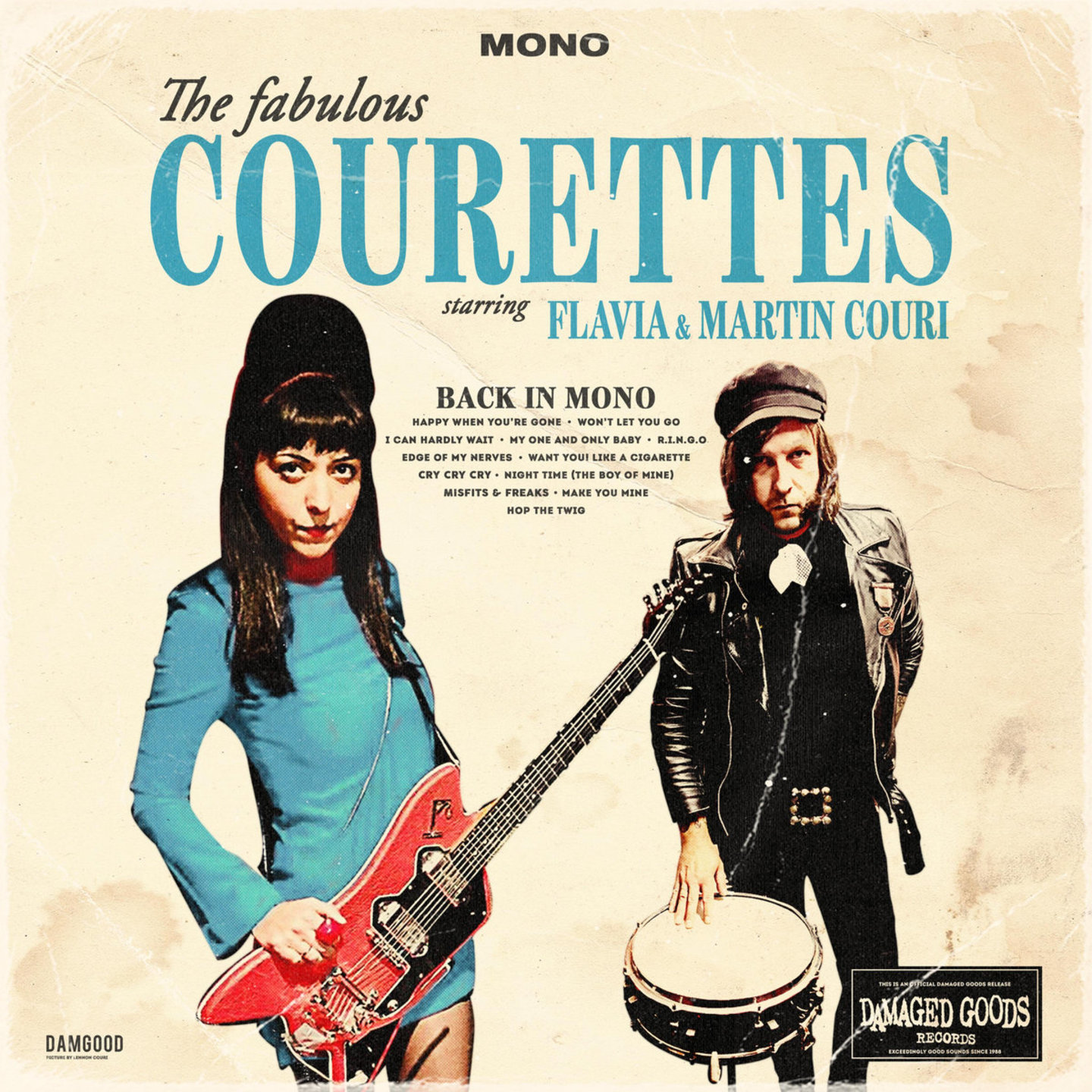 COURETTES, THE - Back in Mono LP