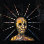 END - Splinters From An Ever-Changing Face LP Black in Clear With Red Splatter vinyl