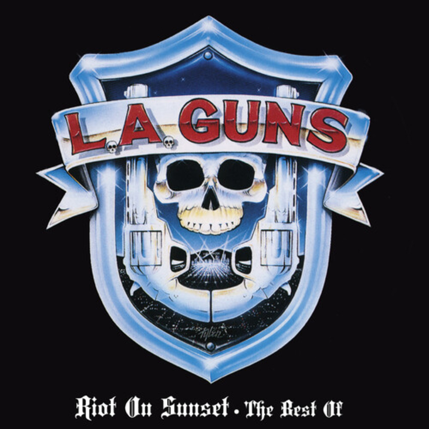 L.A. GUNS - Riot On Sunset Best Of LP Pink Vinyl