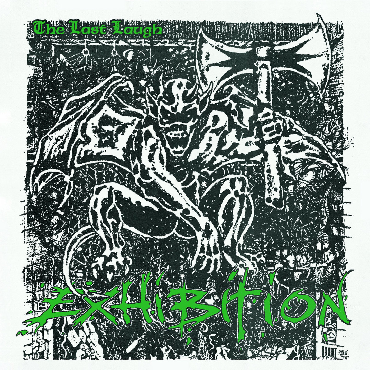 EXHIBITION - The Last Laugh LP (Clear w/Green & Black Splatter vinyl)