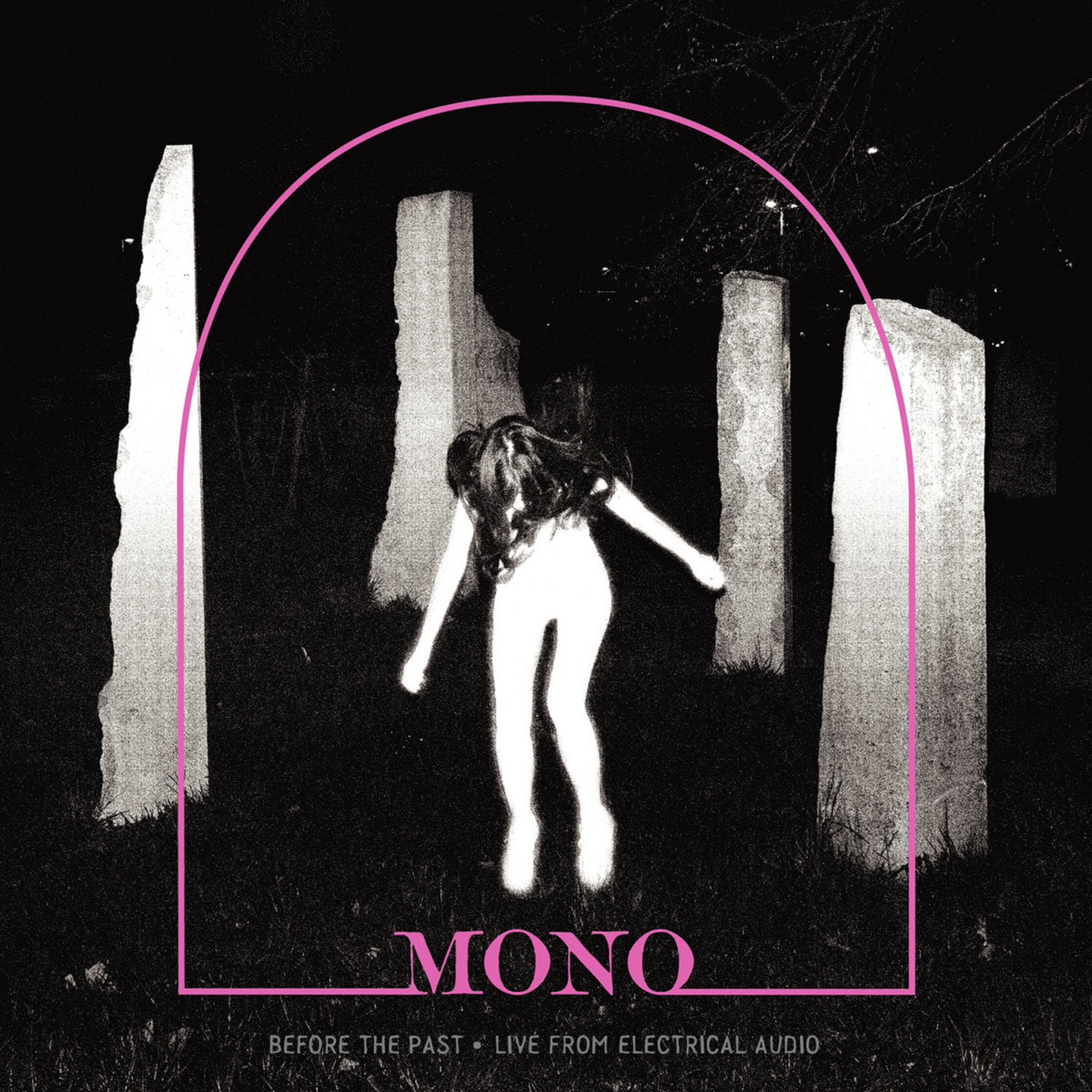 MONO - Before The Past Live From Electrical Audio LP Crystal Clear w Pink Smoke Colored Vinyl