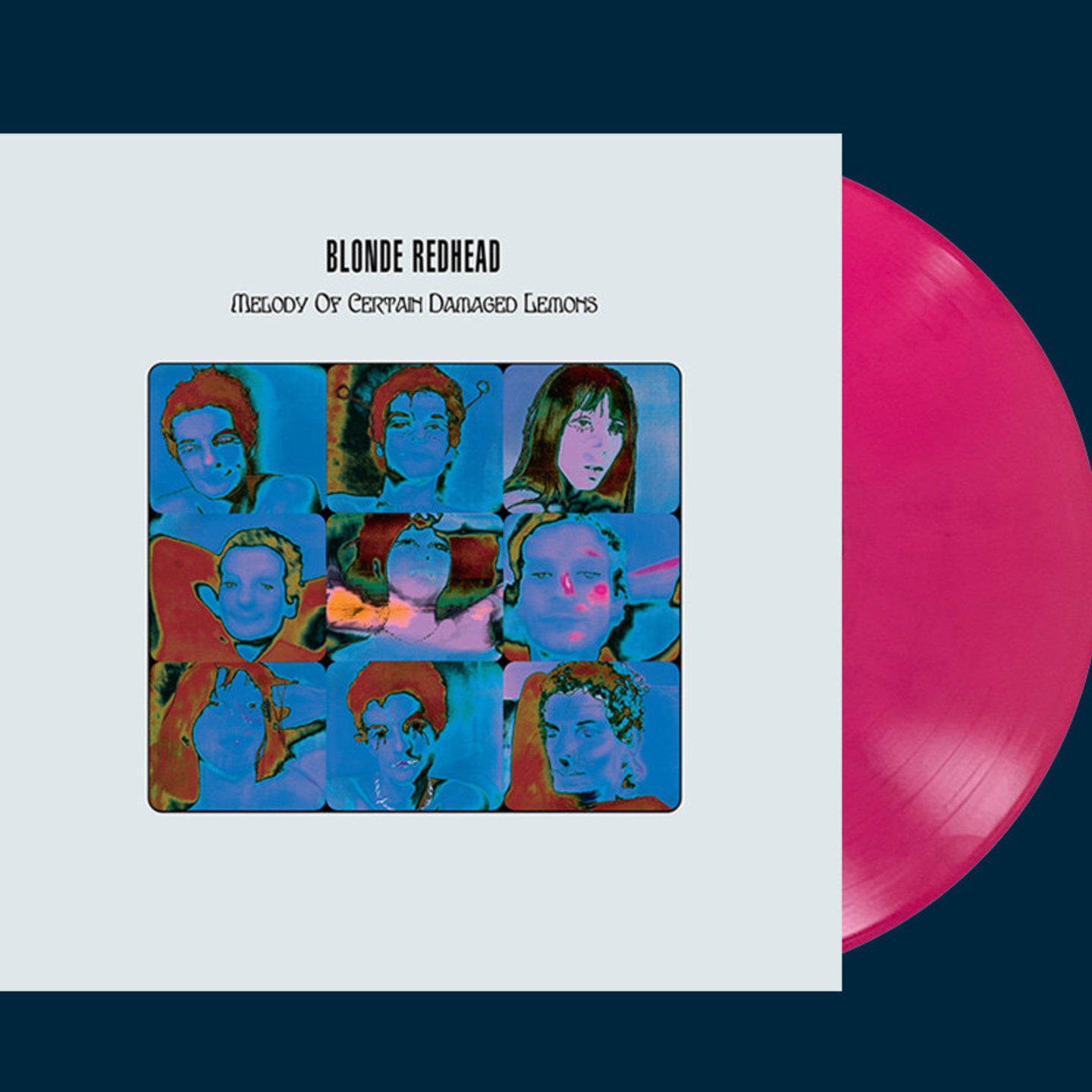 BLONDE REDHEAD - Melody Of Certain Damaged Lemons LP 20th Anniversary 180-gram Magenta Pink