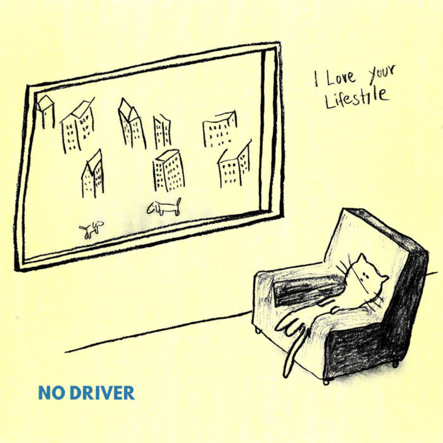 I LOVE YOUR LIFESTYLE - No Driver LP (Swirl Vinyl)