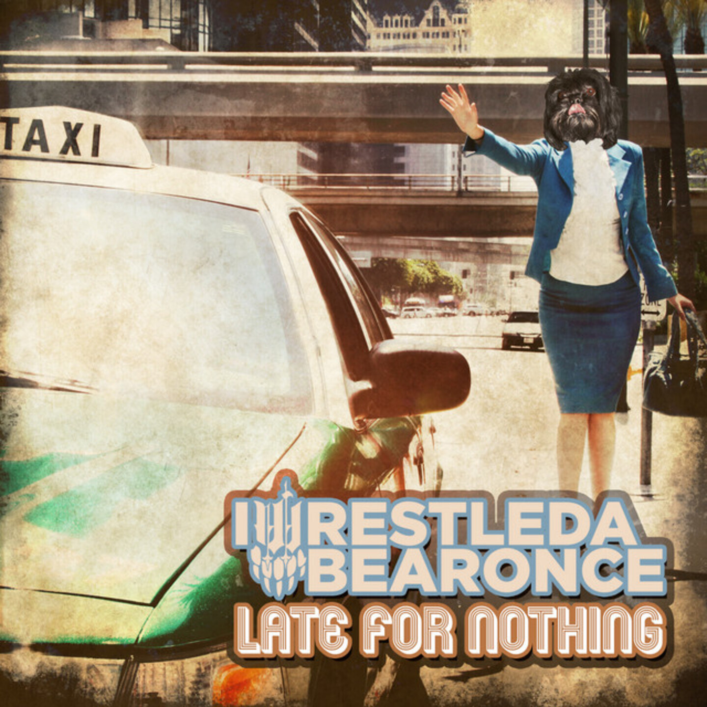 IWRESTLEDABEARONCE - Late For Nothing LP (Teal vinyl)