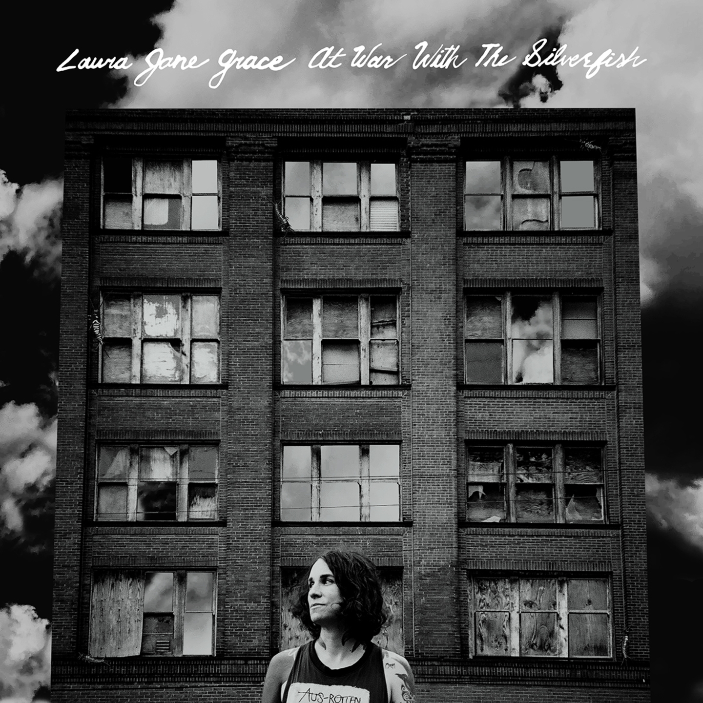 LAURA JANE GRACE - At War With The Silverfish 10 Crystal Clear Vinyl