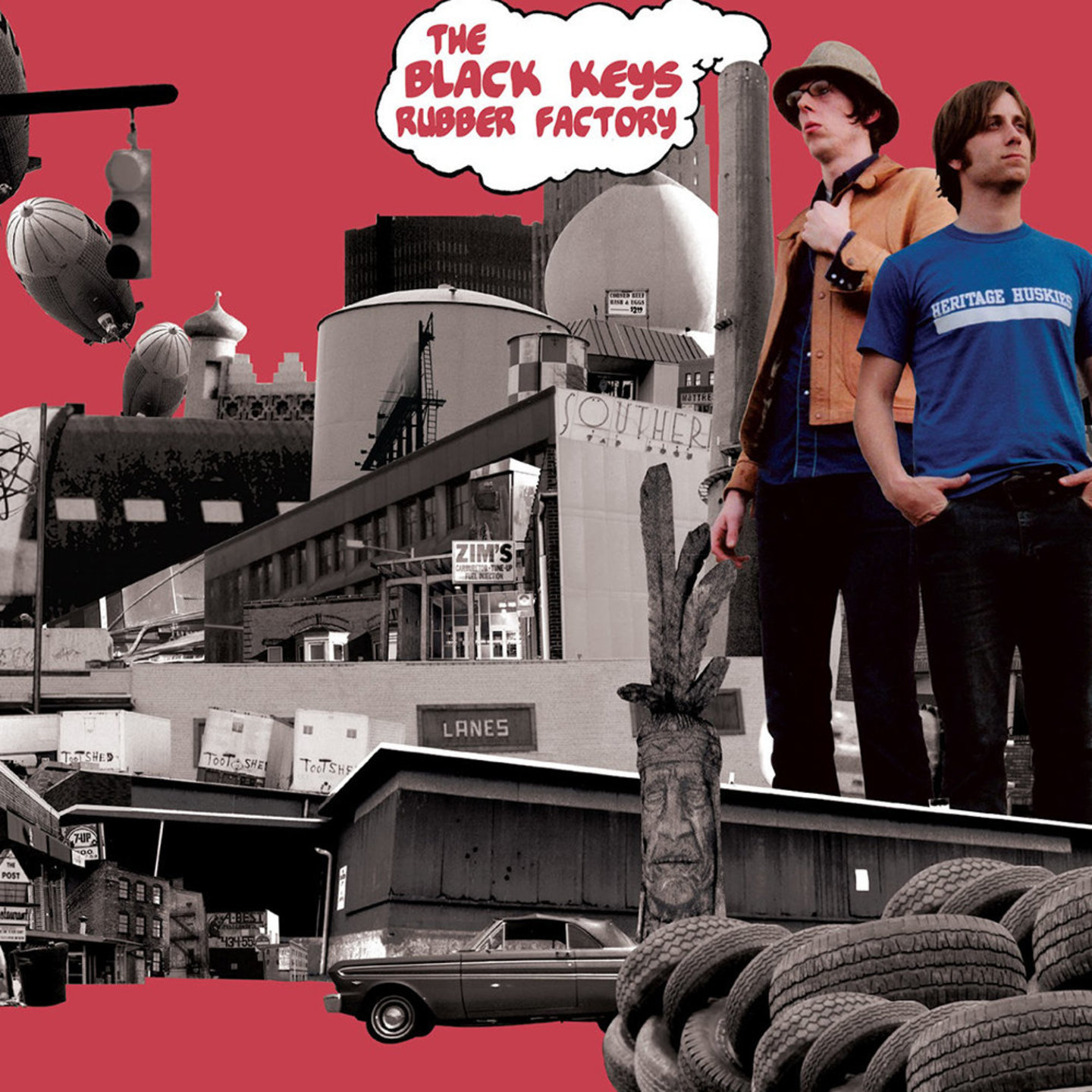 BLACK KEYS, THE - Rubber Factory LP 180g