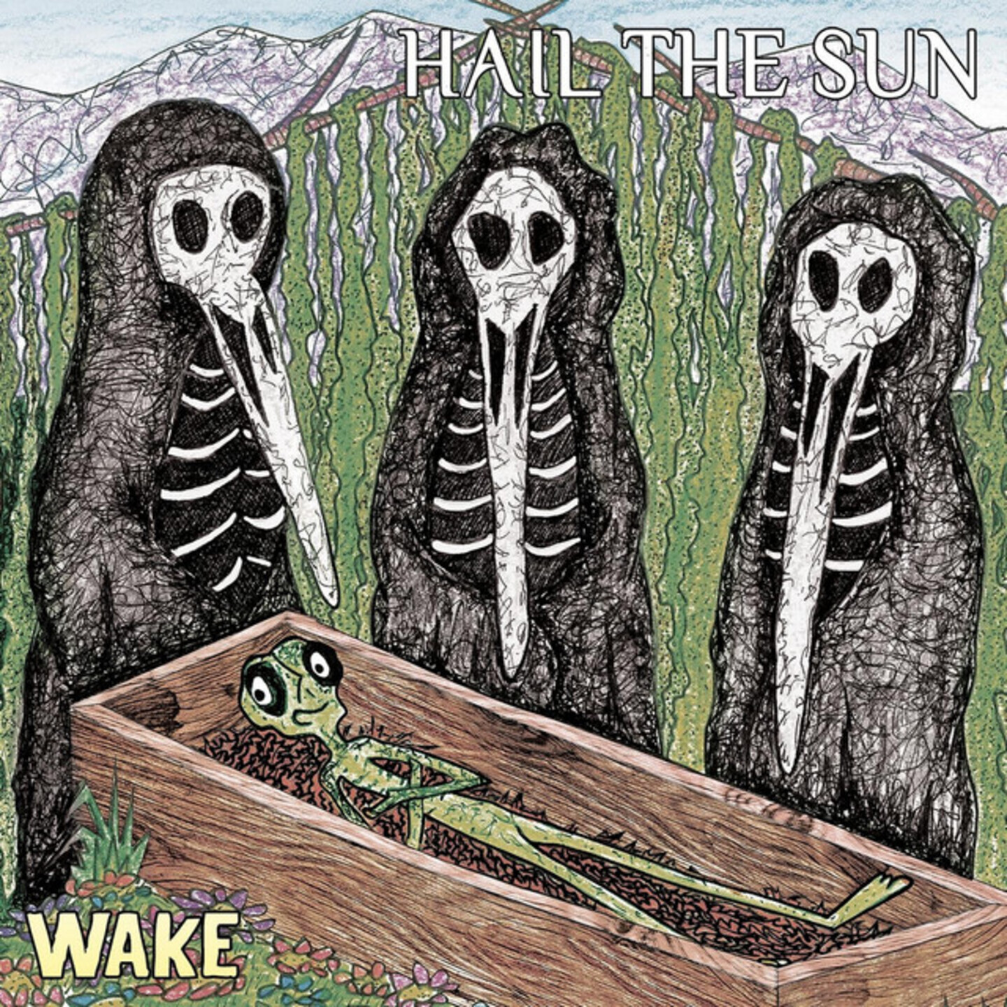 HAIL THE SUN - Wake  LP Limited Green & Aqua Mix vinyl