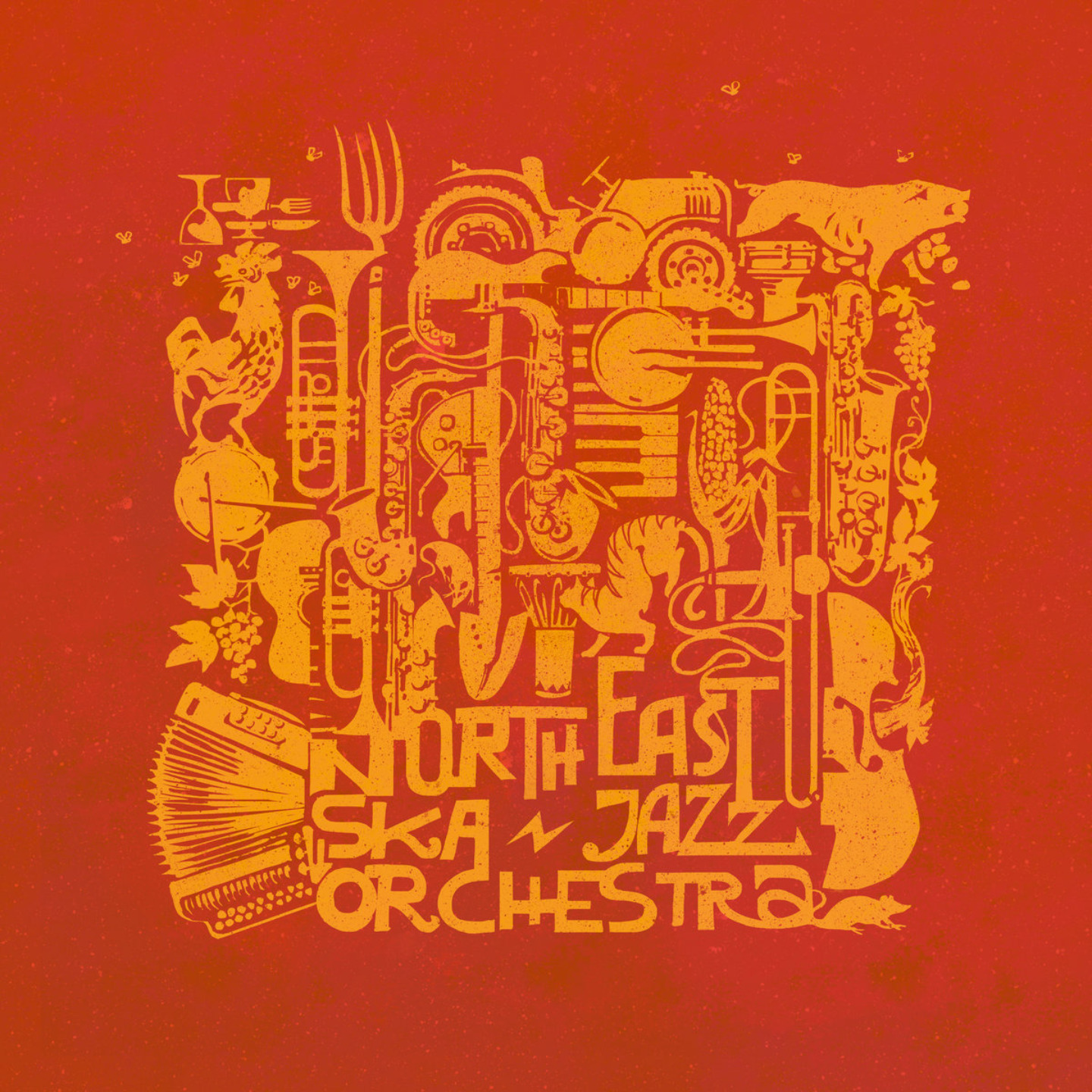 NORTH EAST SKA-JAZZ ORCHESTRA - North East Ska-Jazz Orchestra LP