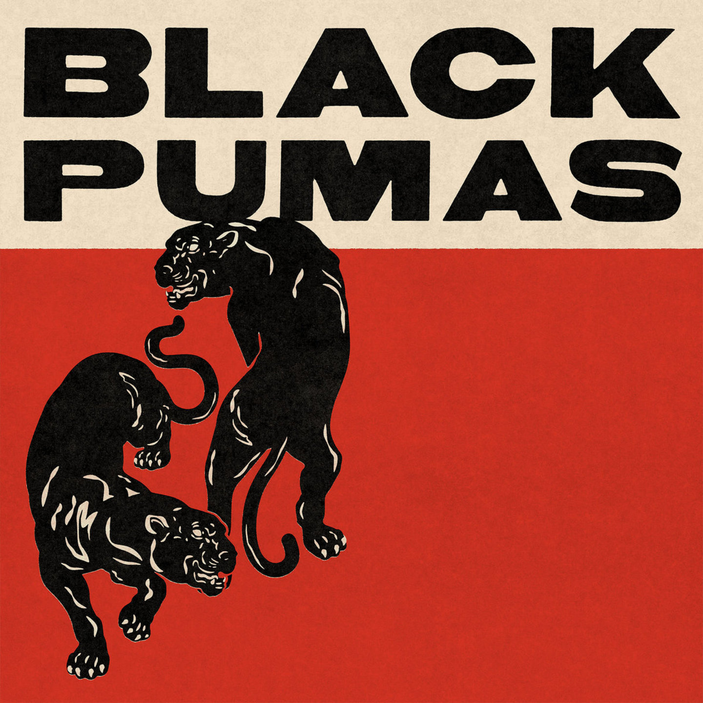 BLACK PUMAS - Black Pumas 2xLP Deluxe Edition, Gold + RedBlack vinyl