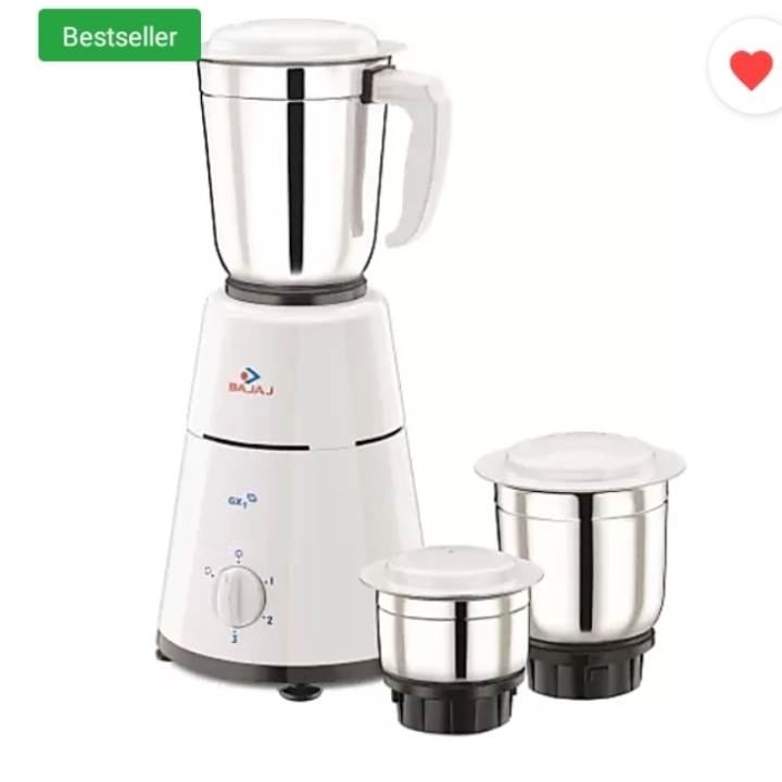 Bajaj GX1 500W Mixer Grinder