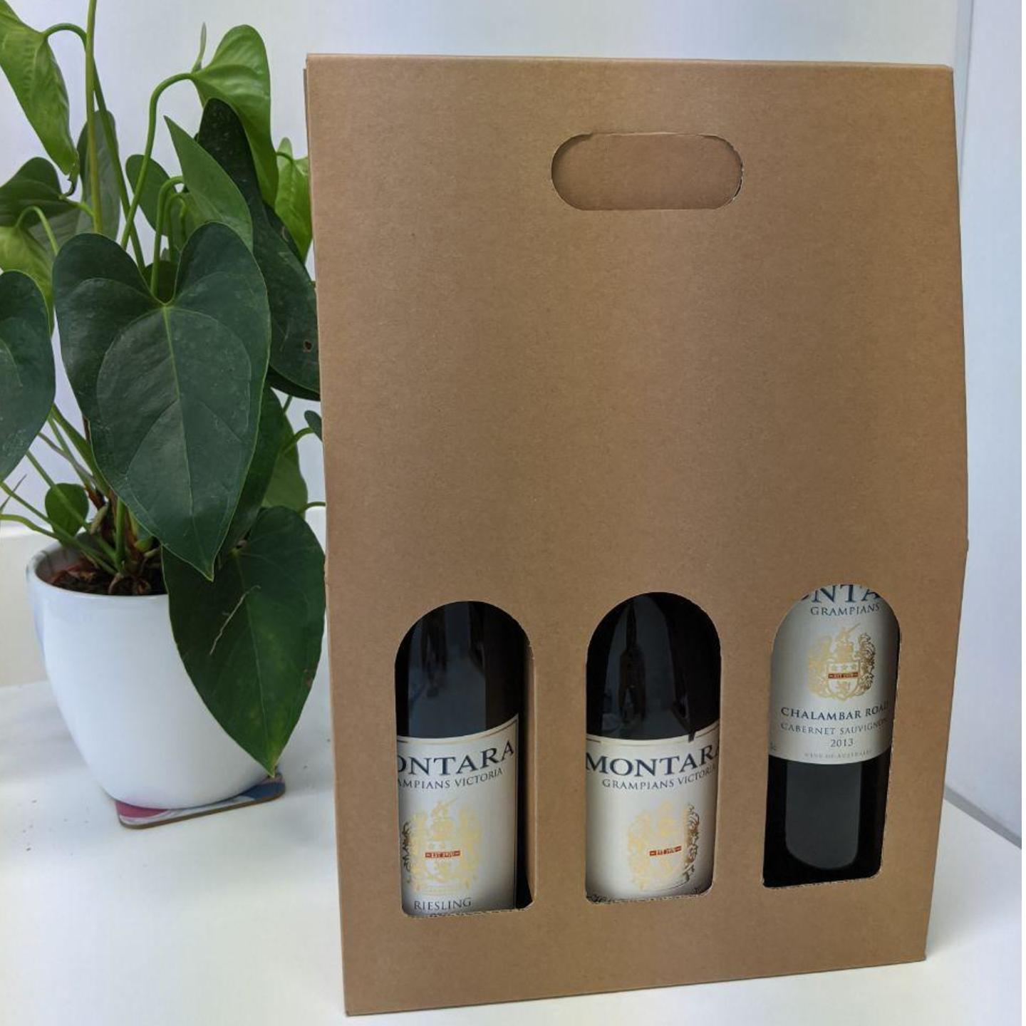 3 Bottles Carton