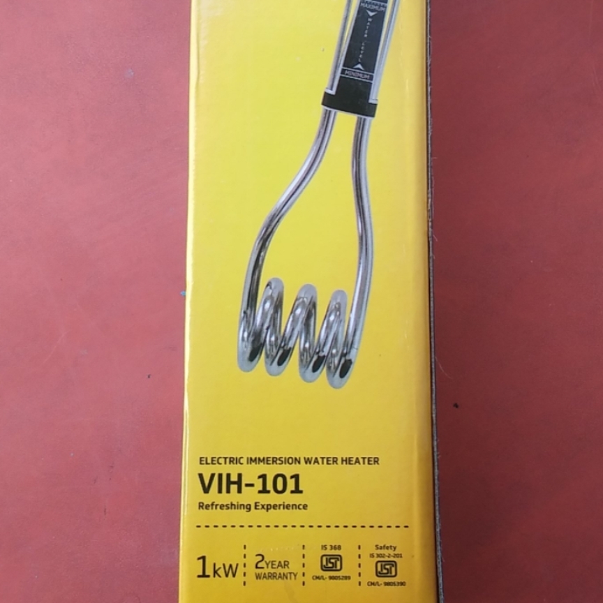 V GUARD  VIH - 101 ELECTRIC IMMERSION WATER HEATER 1 KW