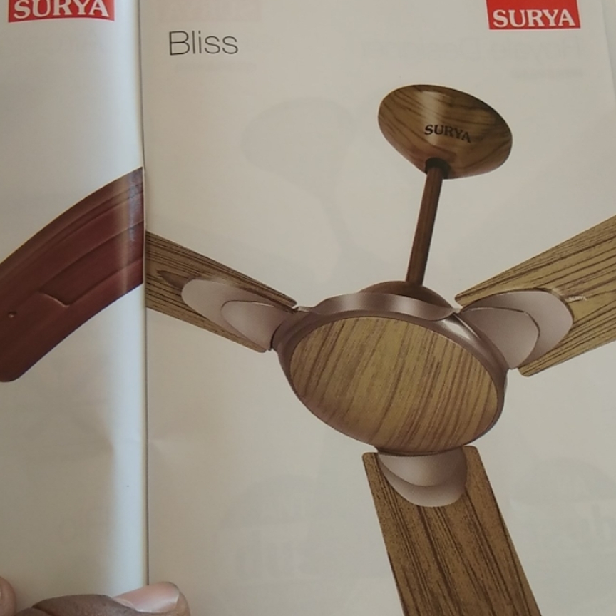 SURYA BLISS DECORATIVE FAN 1200mm 