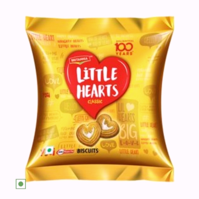 Britannia Little Hearts Biscuits, 20 g