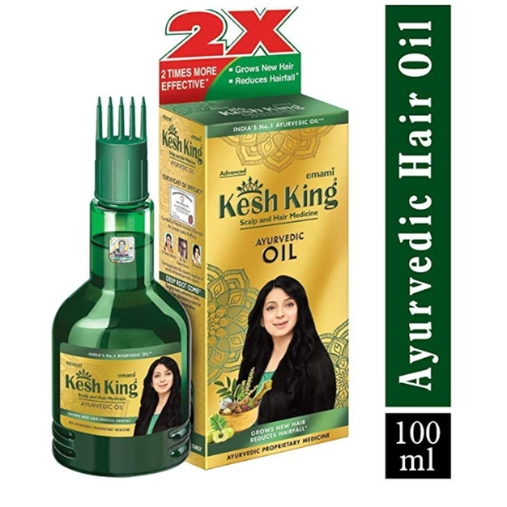 Kesh King Ayurvedic Scalp and Hair Oil, 100ml

