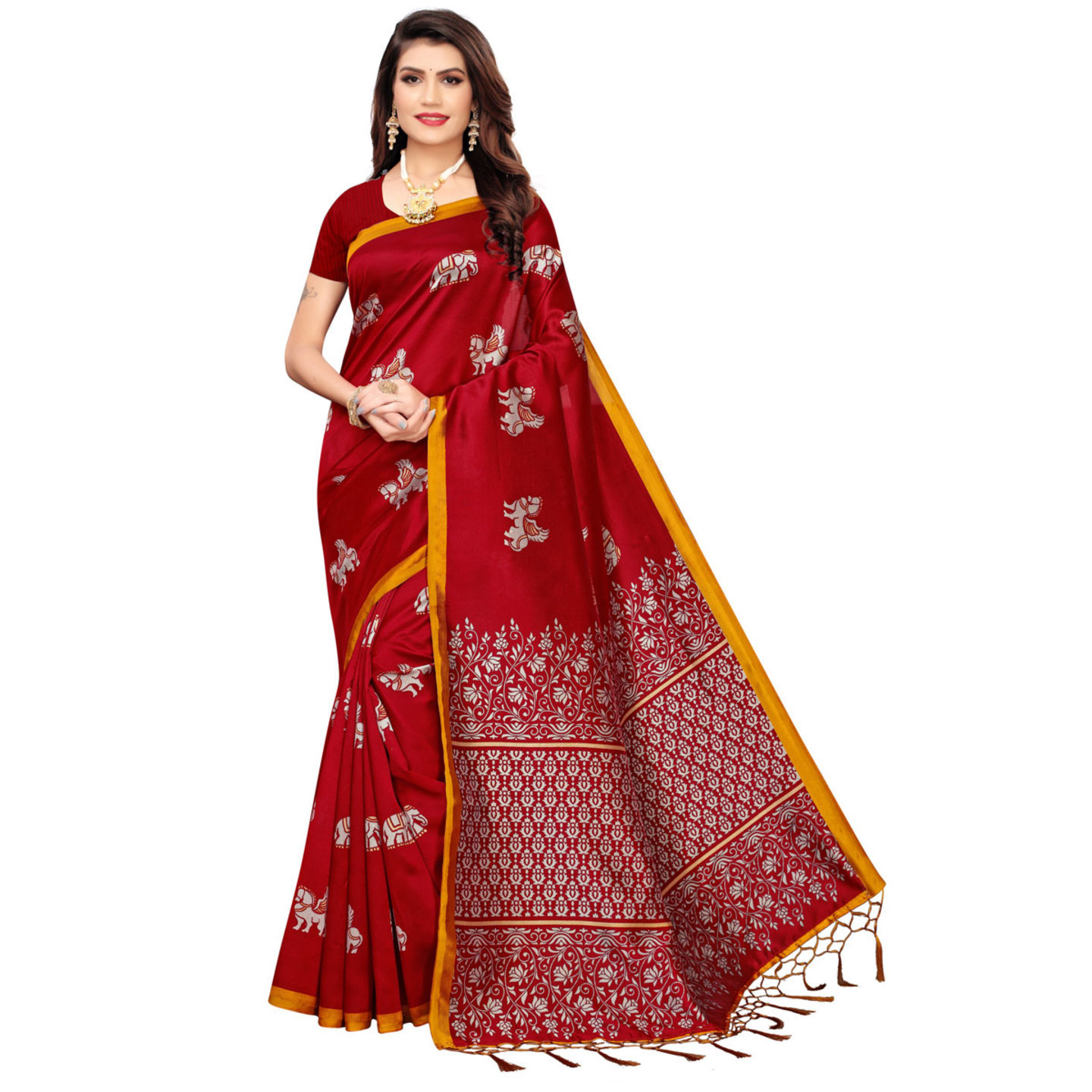 Exclusive Mysore Silk saree under 299