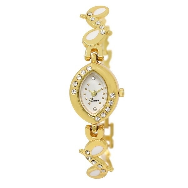 OT Analogue White Dial Women's Watch - OT08