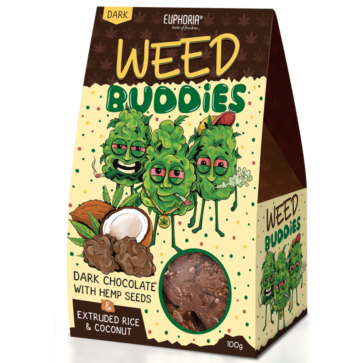 Weed Buddies Dark Chocolate 