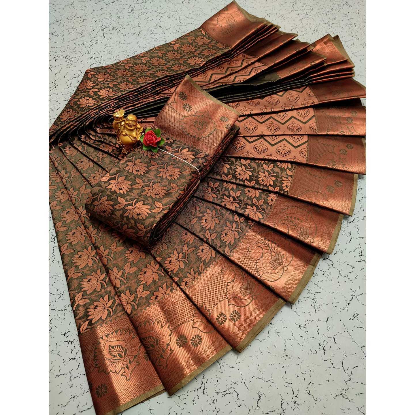 Kanchipuram Semi silk Saree