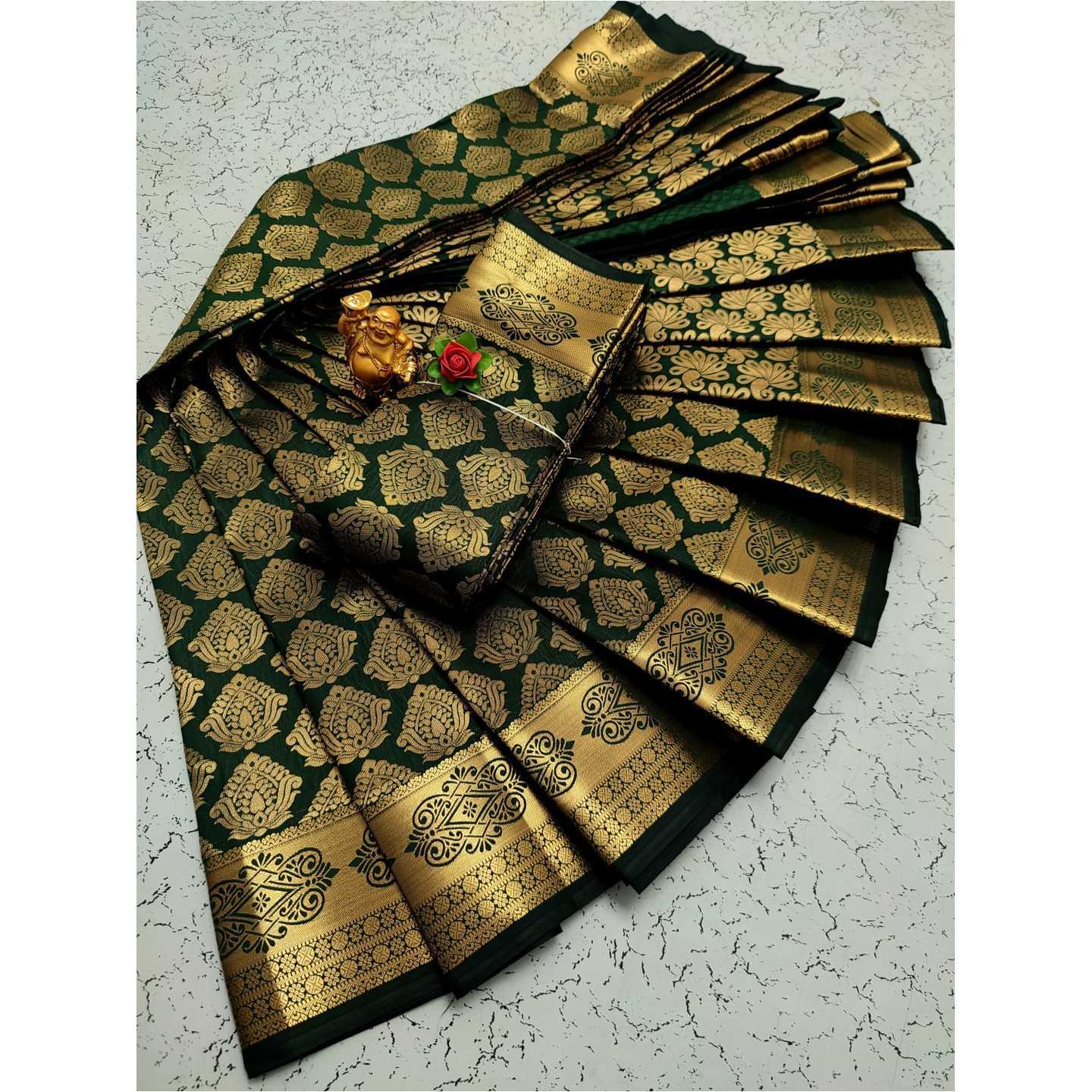 Kanchipuram Semi silk Saree