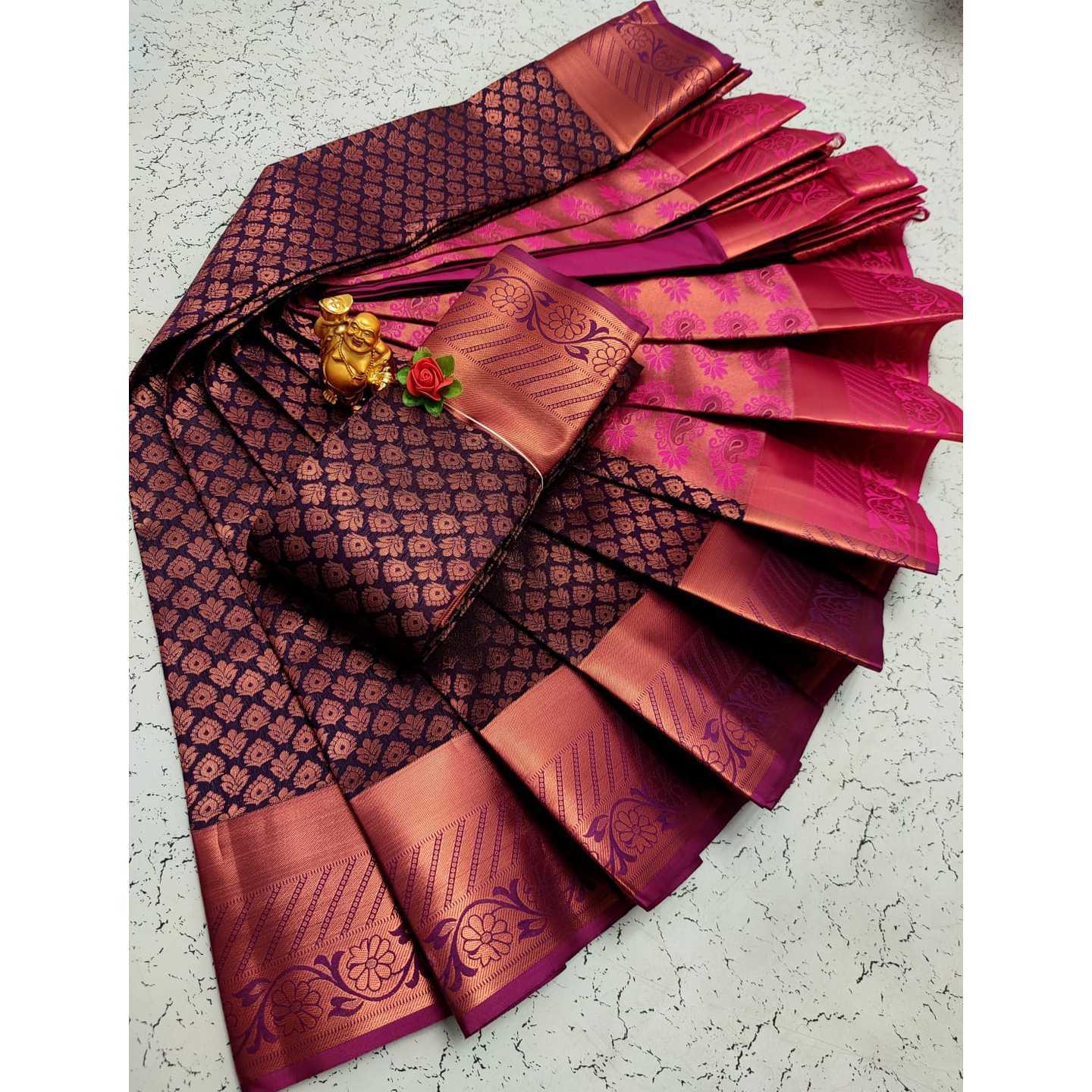 Kanchipuram Semi silk Saree
