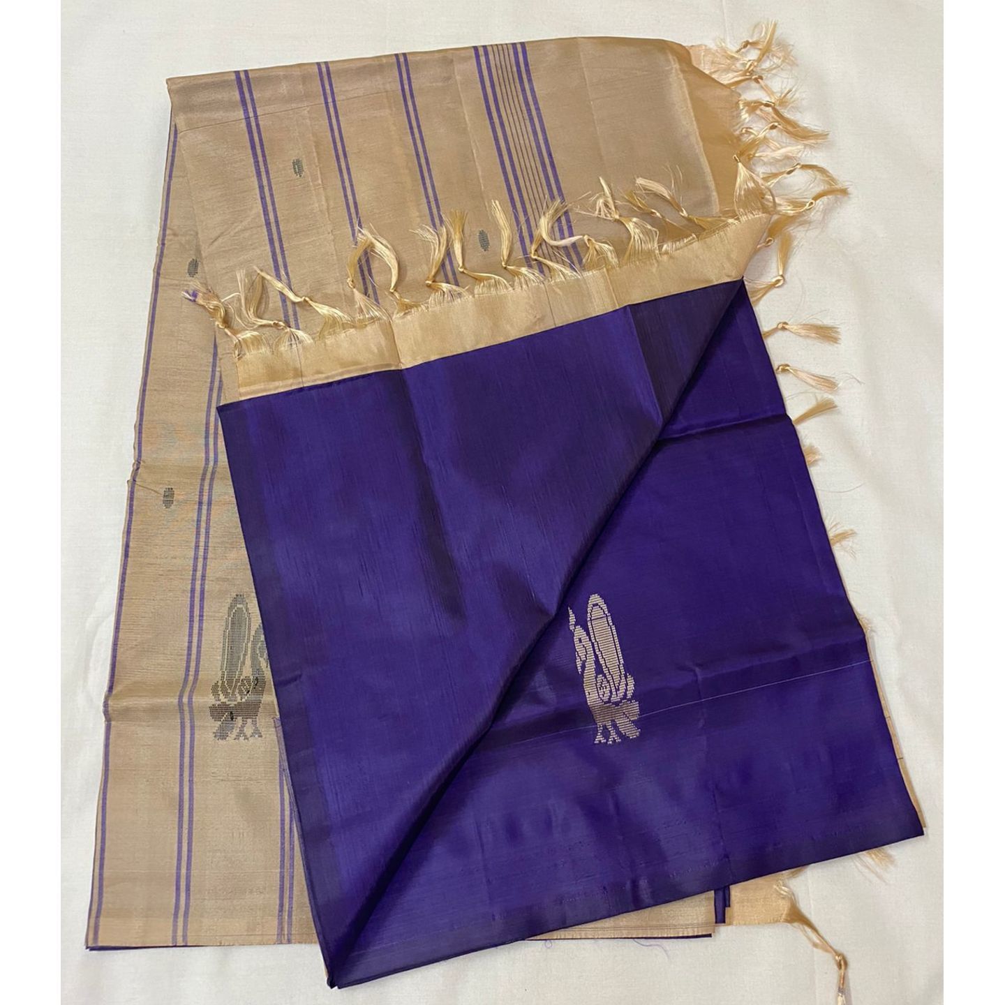 Pure handloom Vaalaipattu  Banana pith sarees