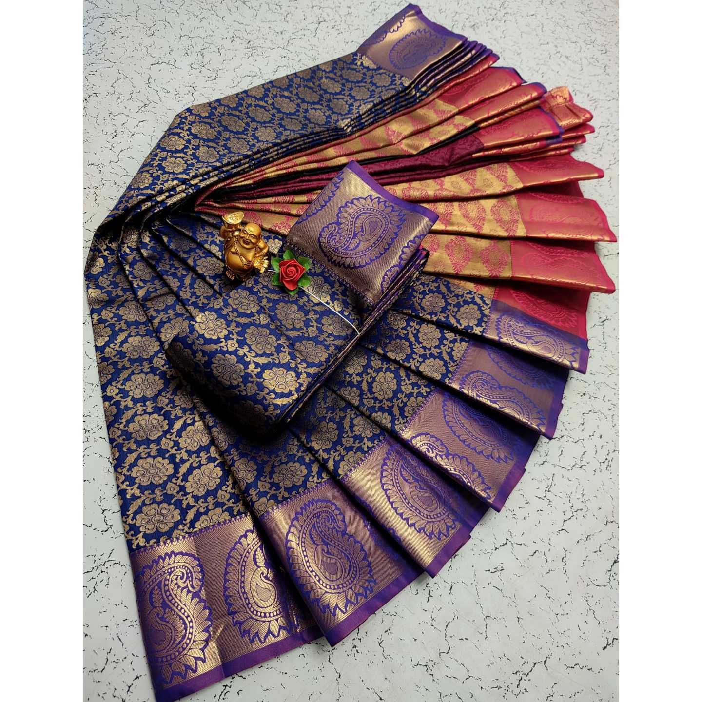 Kanchipuram Semi silk Saree