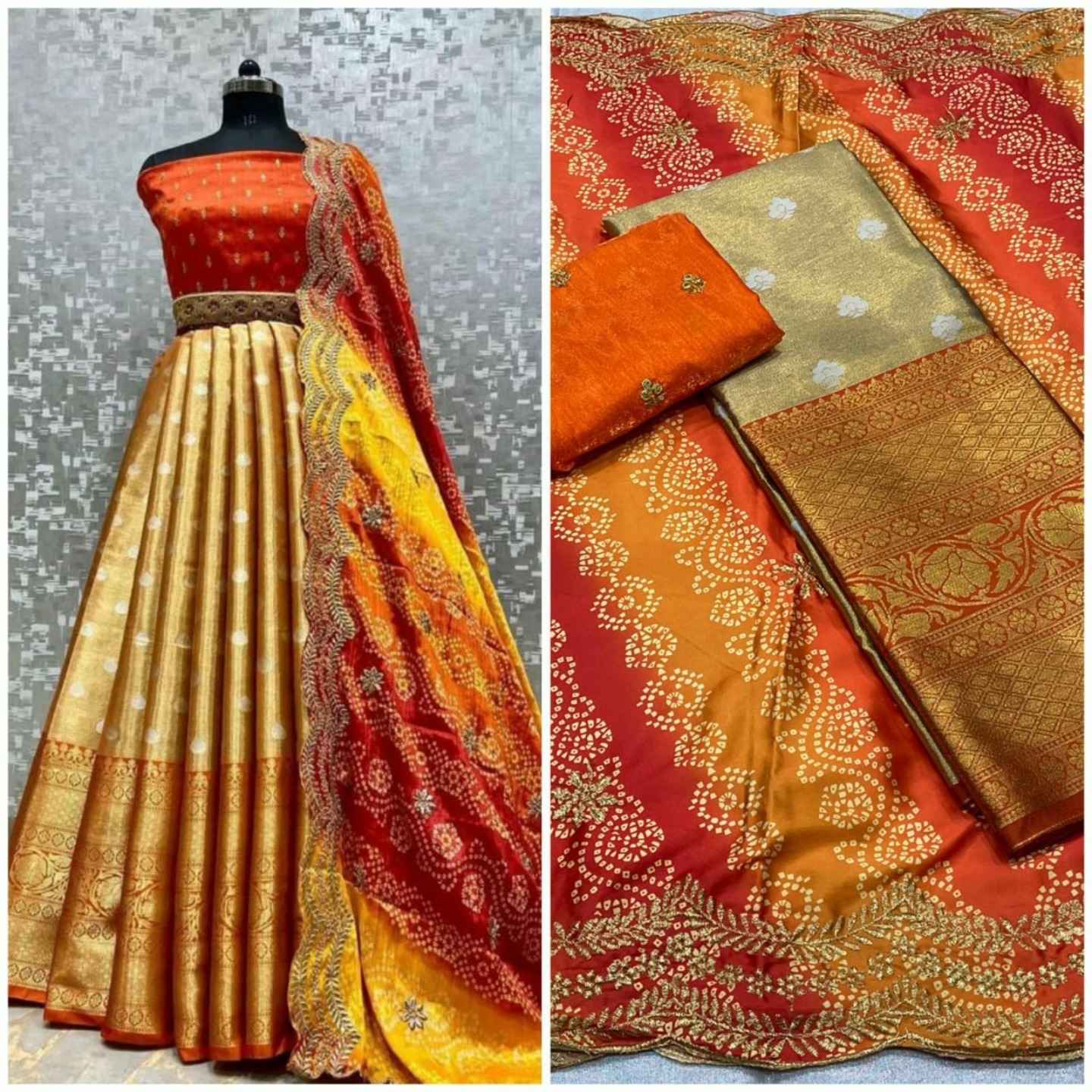 Exclusive half saree