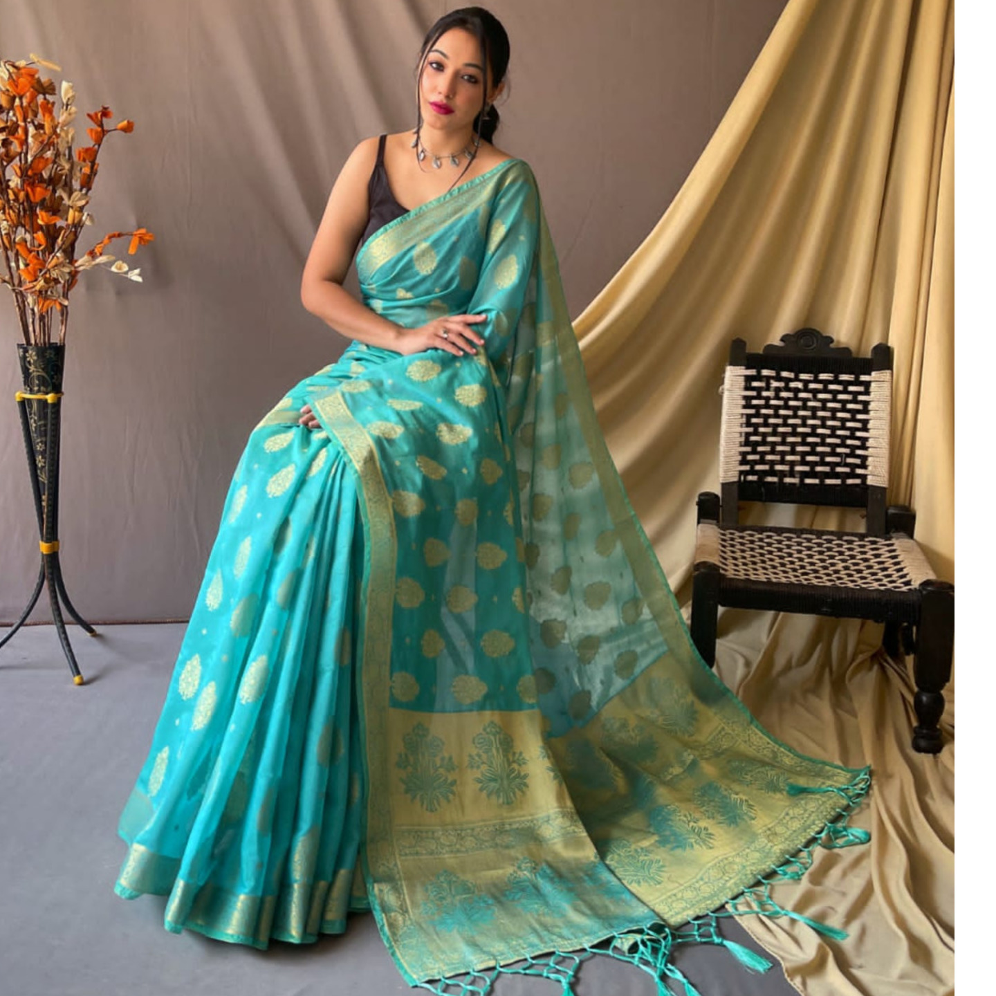 CHANDERI Saree - New Design - Summer Special