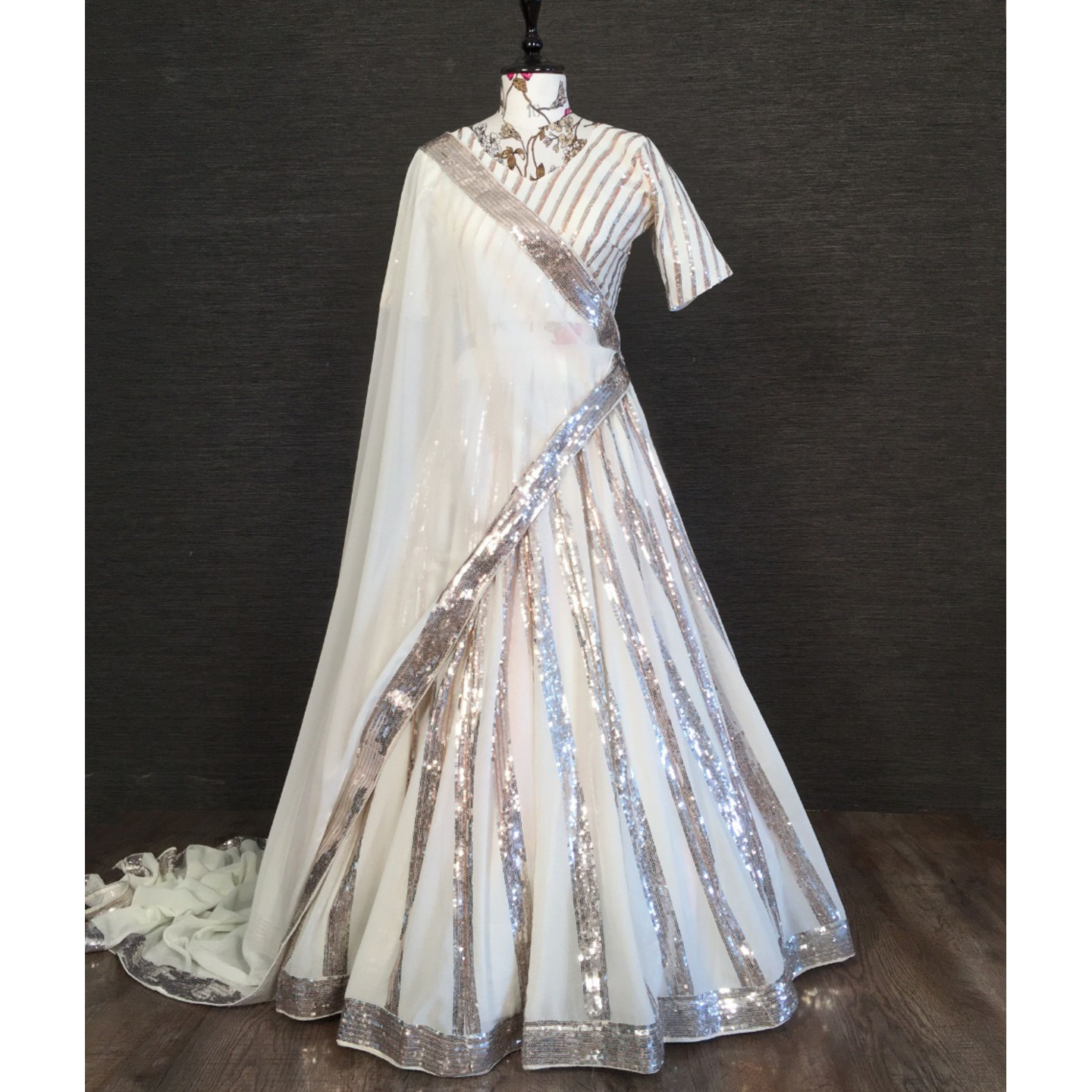 Georgette lehenga choli