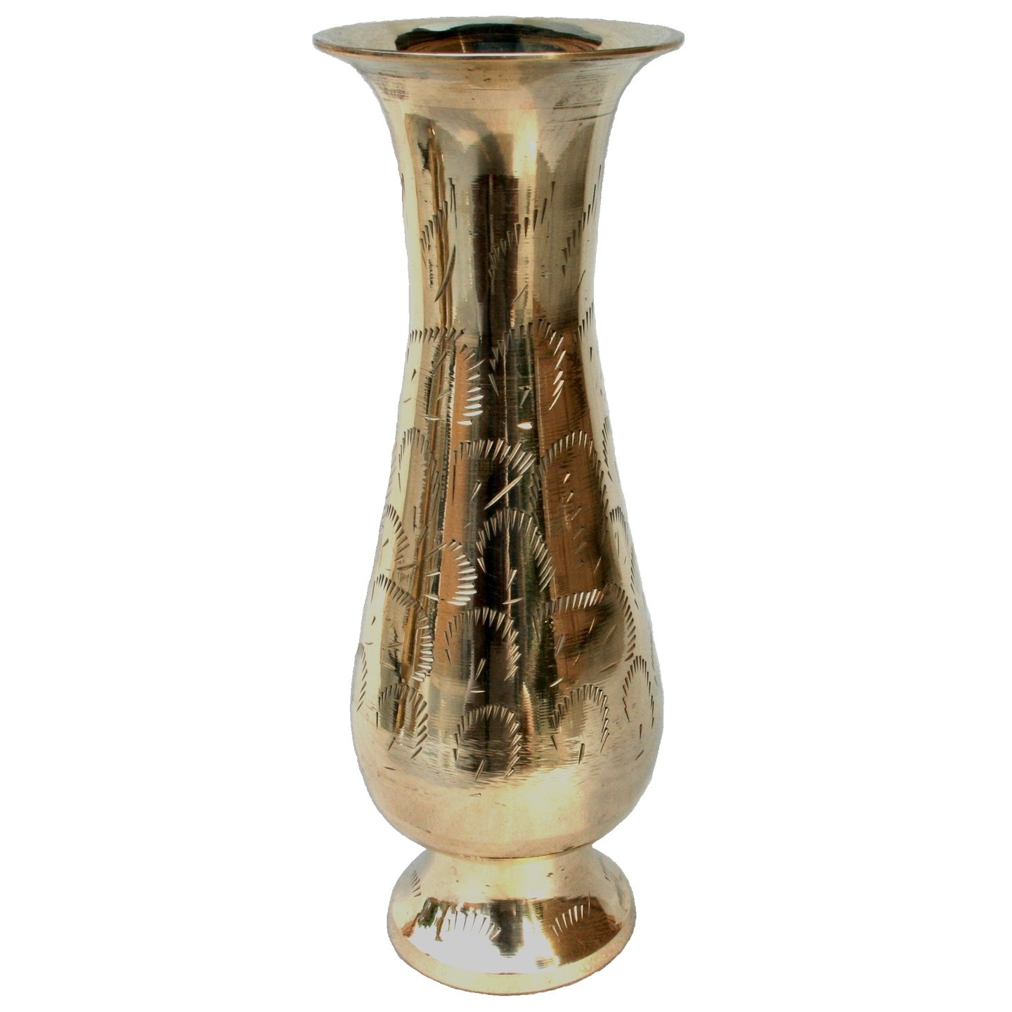 Handicrafts Brass Decorative Flower Vase 7.5 Inches